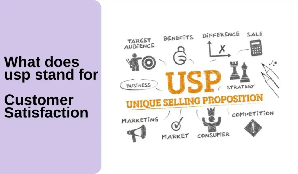 What does USP stand for in Customer Satisfaction