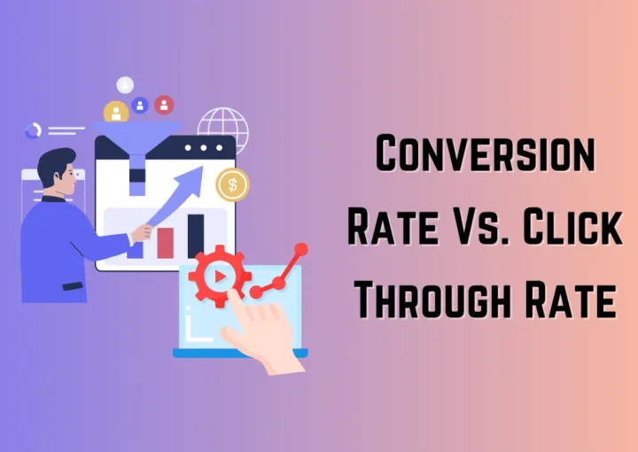 Click-through rate vs conversion rate